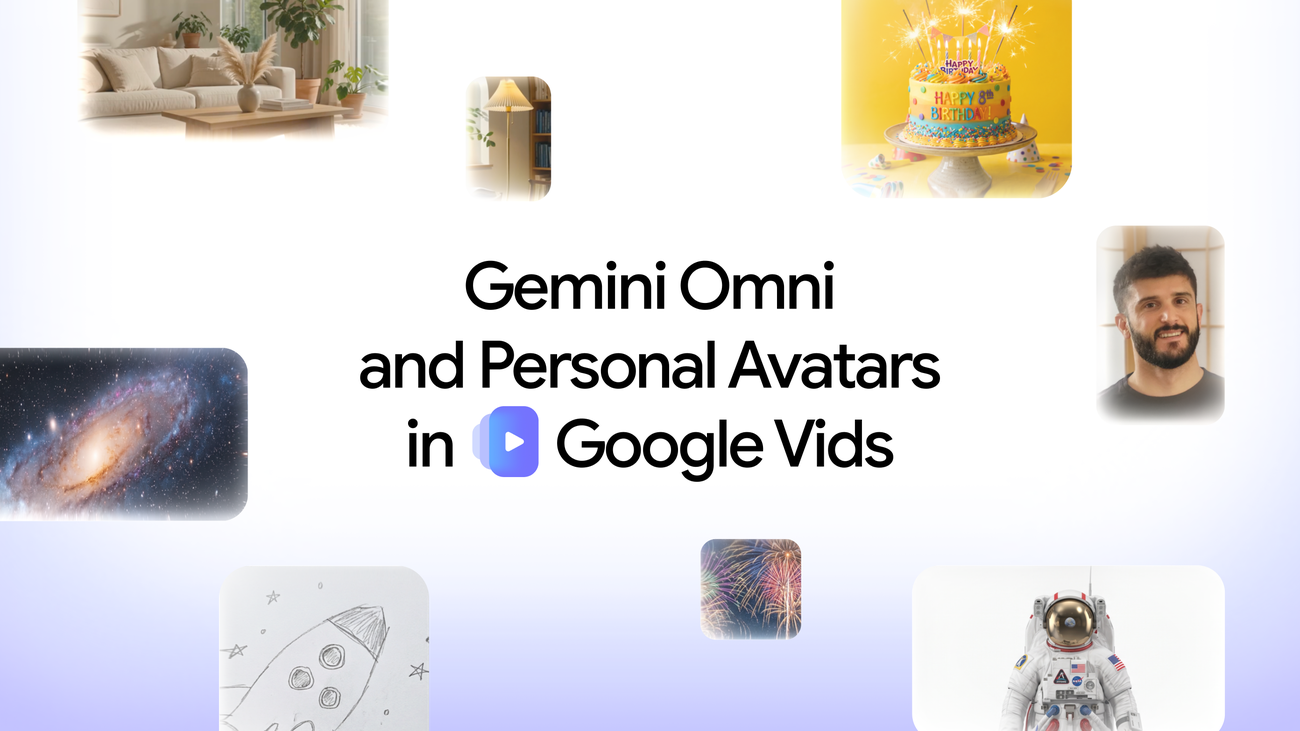 Google Vids adds conversational editing and personal avatars